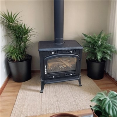 Large Cast Iron Wood Stove
