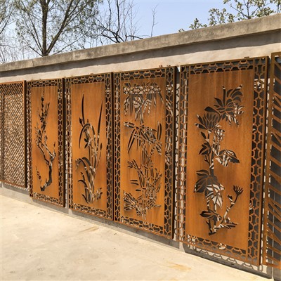 Corten Steel Decorative Panel