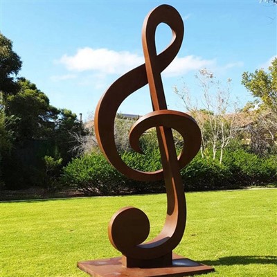 Corten Steel Garden Sculpture